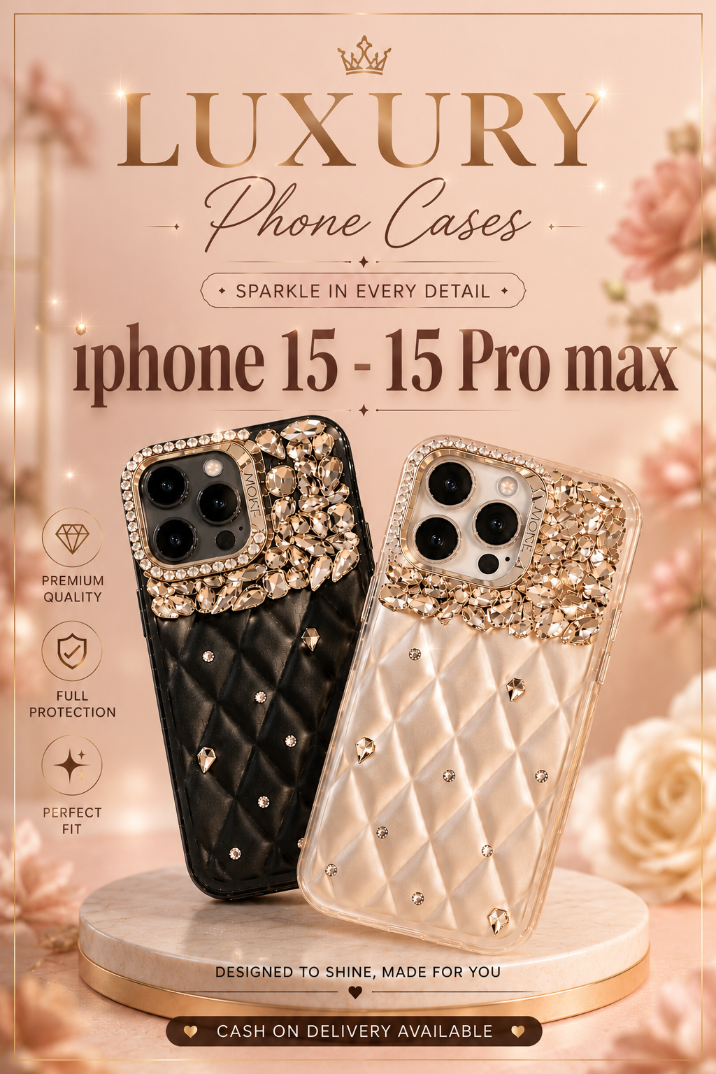 Luxury Cases | iPhone 15–15 Pro Max