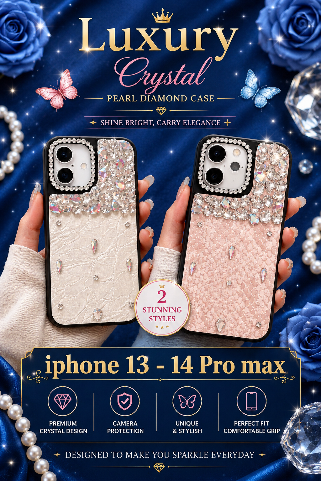 Premium Luxury Cases | iPhone 13–14 Pro Max