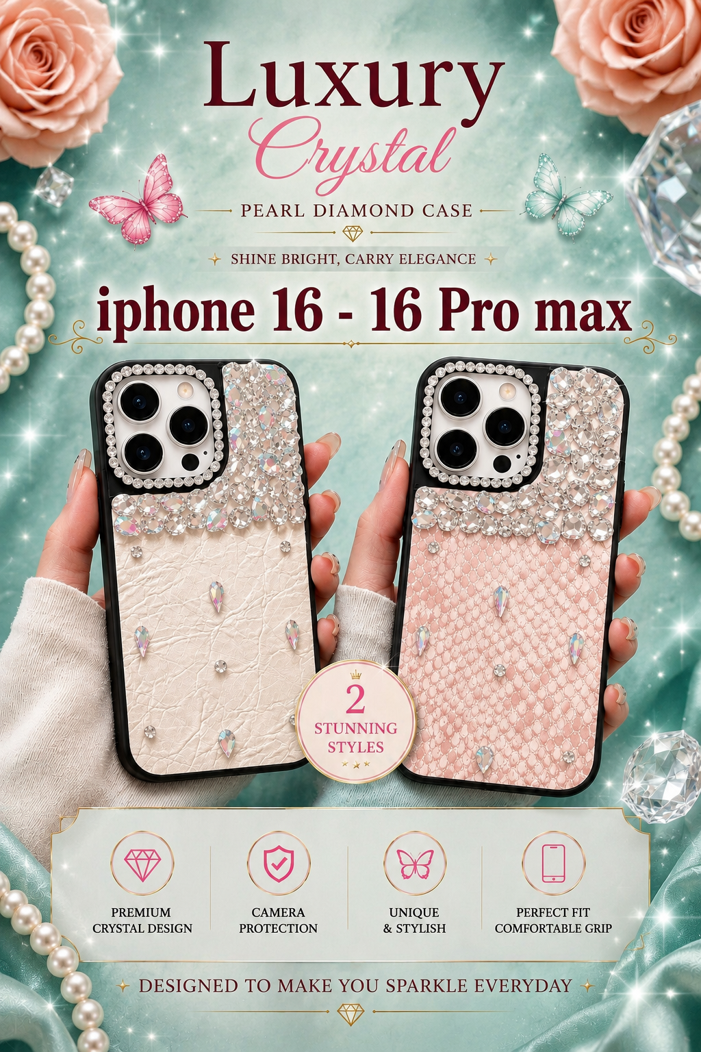 Premium Luxury Cases | iPhone 16–16 Pro Max